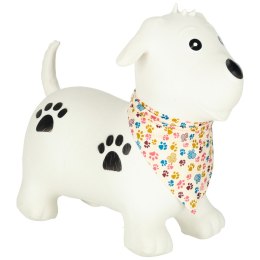 Skoczek dla dzieci do skakania z pompką gumowy piesek