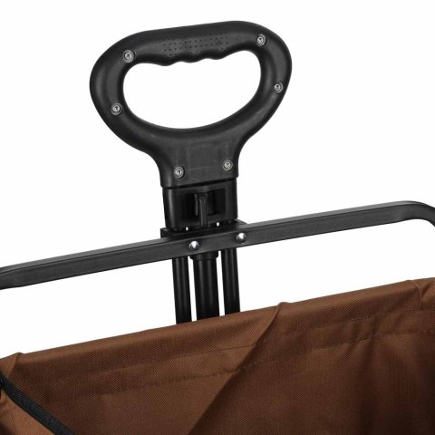 Wózek transportowy LUARO plażowy składany ze stolikiem 2w1