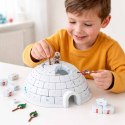 Gra zręcznościowa zbuduj igloo pingwiny