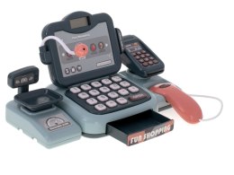 Kasa fiskalna sklepowa interaktywna skaner waga koszyk monety mikrofon światło dźwięk