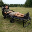 Wózek transportowy LUARO składany łóżko polowe 2w1