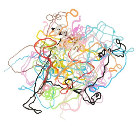 Klej żel kryształowy 3D crystal glue magiczna kuchnia szablony kreatywny zestaw 62 elementy pomarańczowy