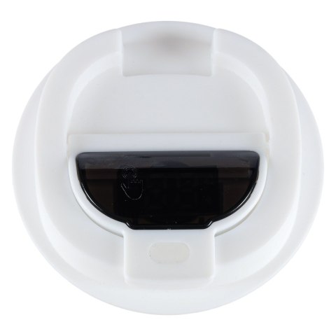 Kubek podróżny LED z ustnikiem 500ml biały