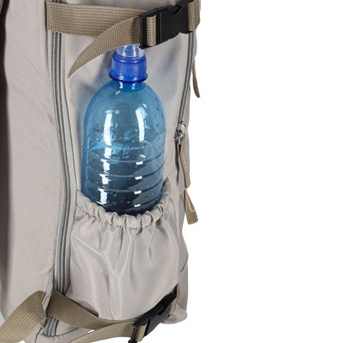 Plecak podróżny turystyczny bagaż szary 45x30 cm