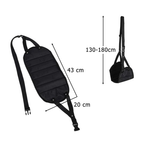 Podnóżek wiszący mini hamak na stopy nogi podróżny turystyczny