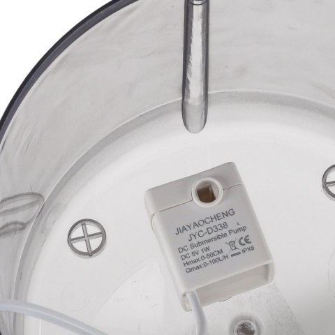 Poidełko fontanna dla psa kota zwierząt automatyczne poidło USB 1,8l filtr czyszczący