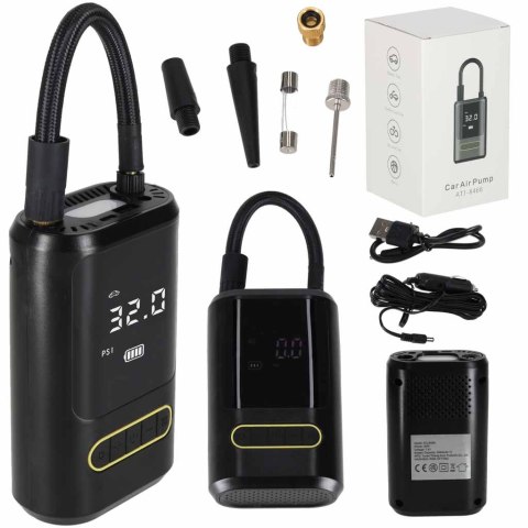 Pompka rowerowa elektryczna samochodowa powerbank USB