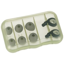 Zatyczki do uszu stopery silikonowe wyciszające redukcja szumów zestaw 3 rozmiary