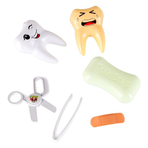 Zestaw lekarza w kuferku mały doktor dźwięk 35 elementów